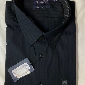 Roundtree & Yorke Men's Black Shirt